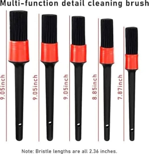 Detail Brush set of 5 (Hard)