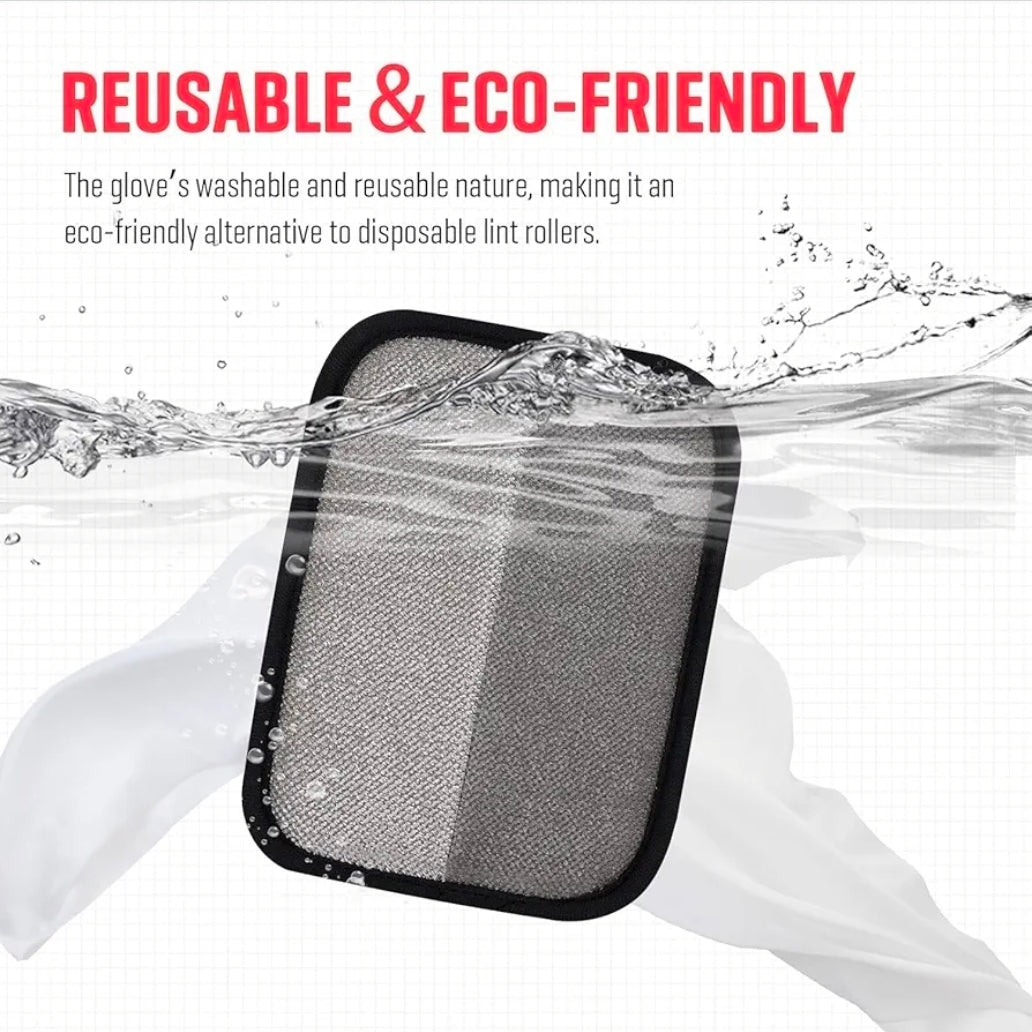 Pet hair remover glove